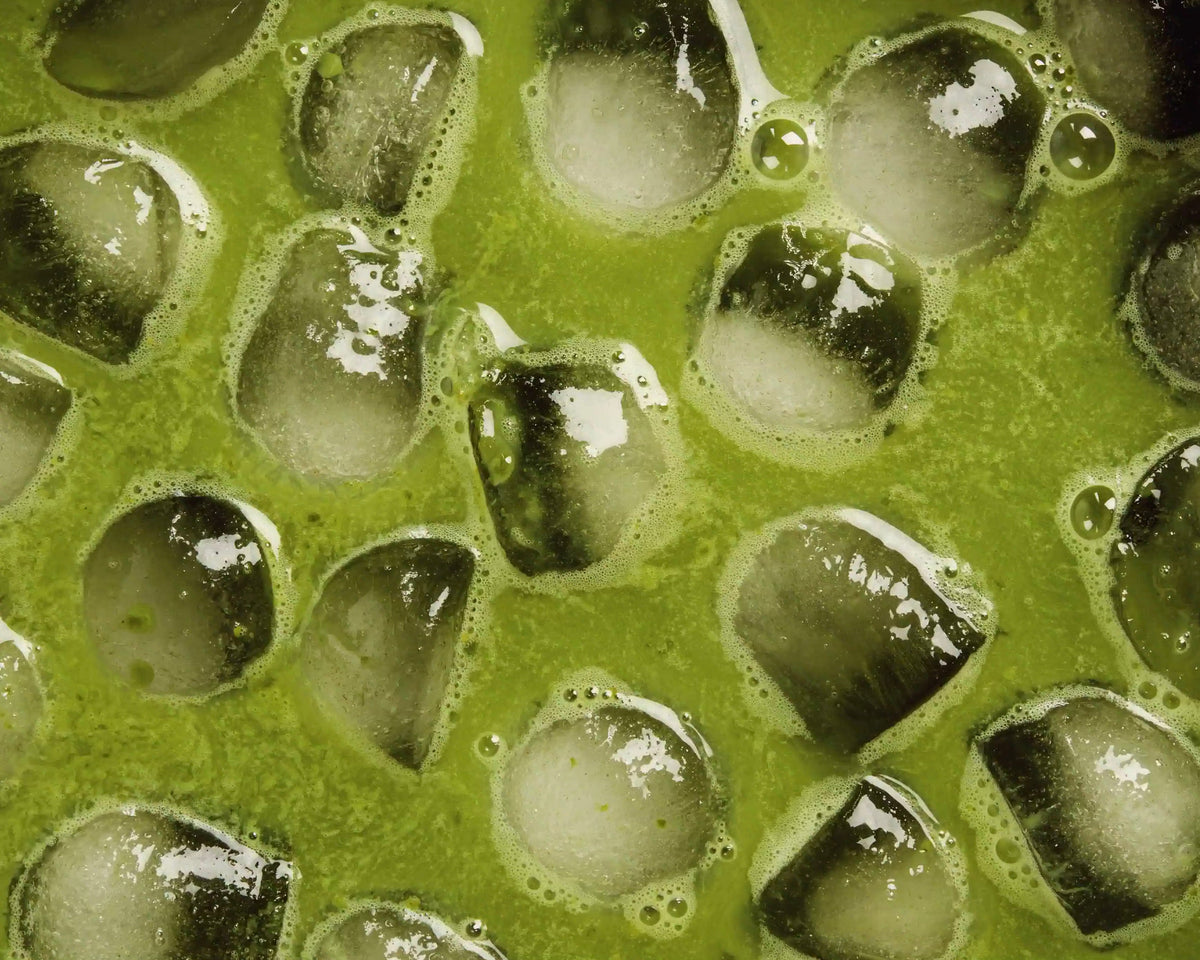 Iced-matcha-latte