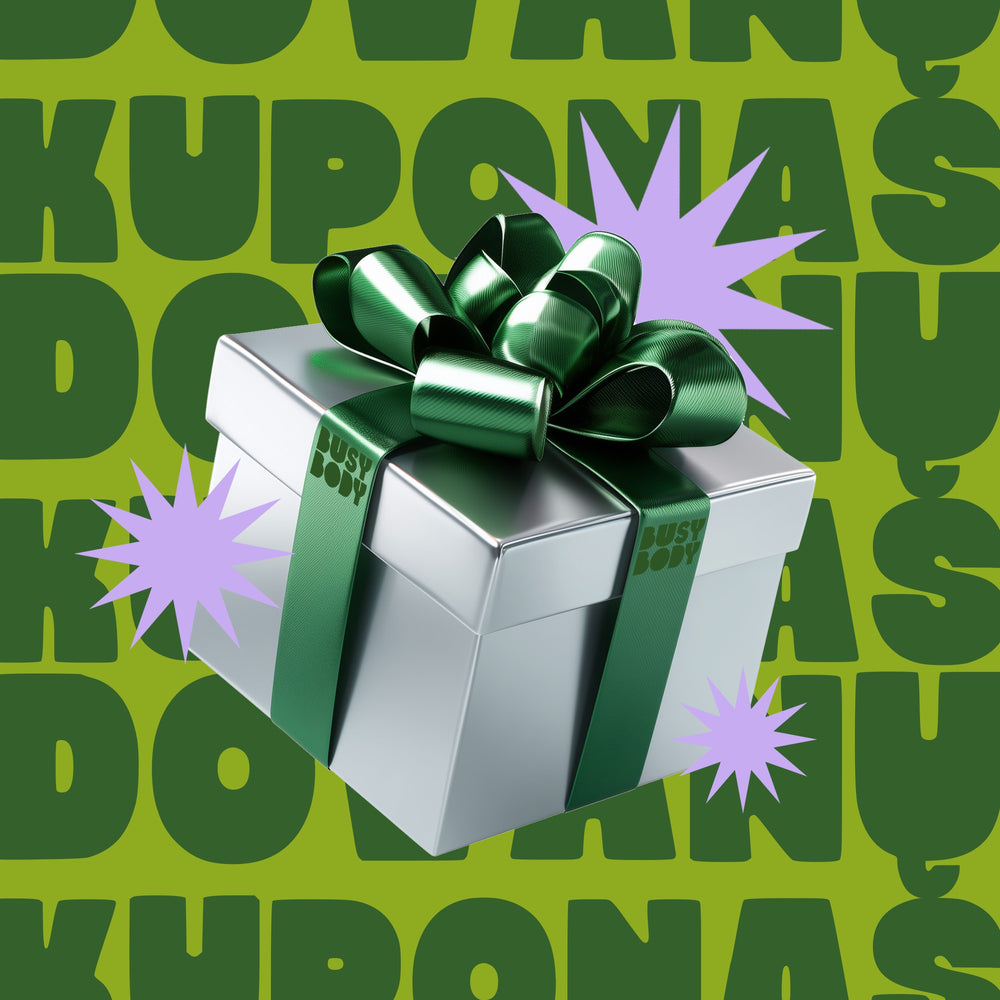 Busy Body matcha dovanu kuponas