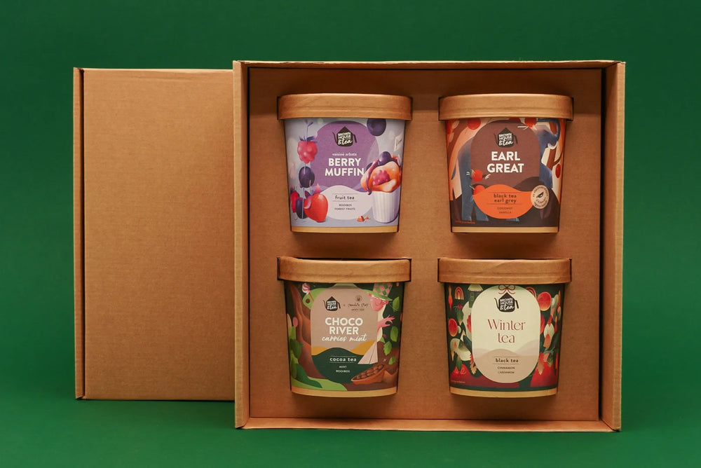 Busy Body organiškų arbatų rinkinys