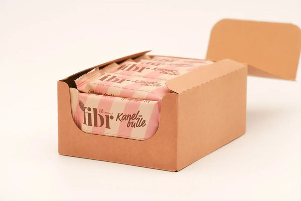 FIBR cinamoninės bandelės batonėlis