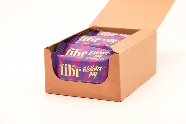 FIBR mėlynių pyrago batonėlis