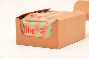 FIBR obuolių pyrago batonėlis