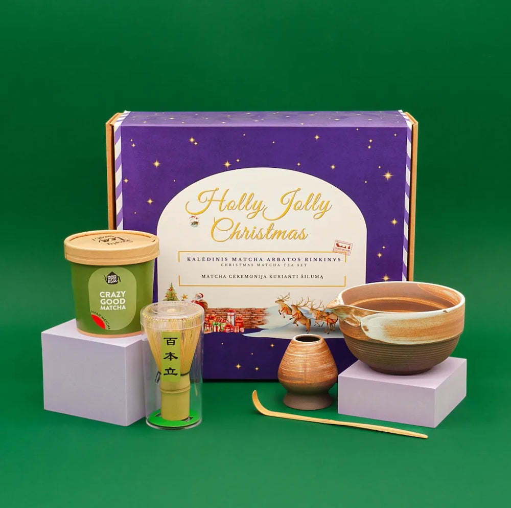 Kaledinis matcha arbatos rinkinys