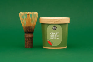 Matcha Ceremonial ir Bambukinės šluotelės rinkinys