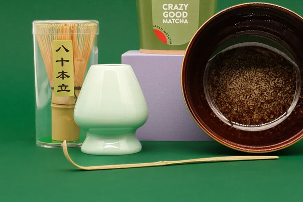 Matcha arbatos rinkinys (Ceremoninė + Japan Brown dubuo)