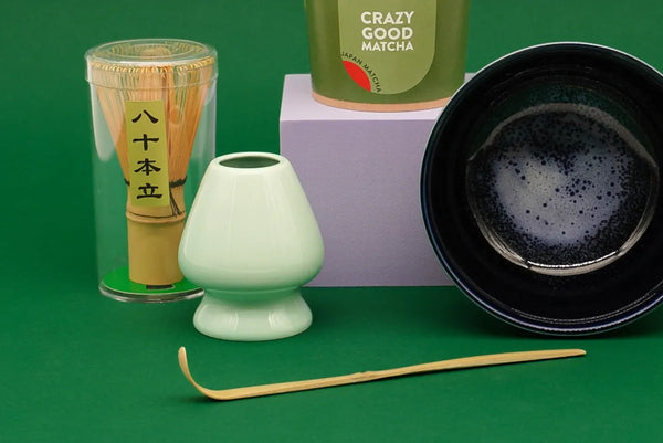 Matcha arbatos rinkinys (Ceremoninė + Deep Blue dubuo)