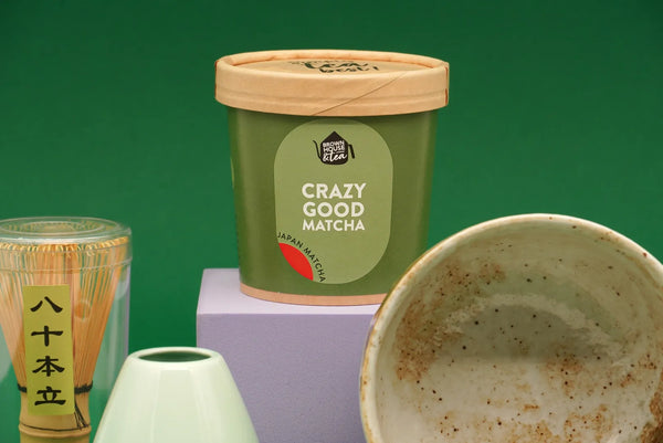 Matcha arbatos rinkinys (Ceremoninė + Japan Sand dubuo)