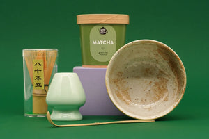 Matcha arbatos rinkinys (Tradicinė + Japan Sand dubuo)