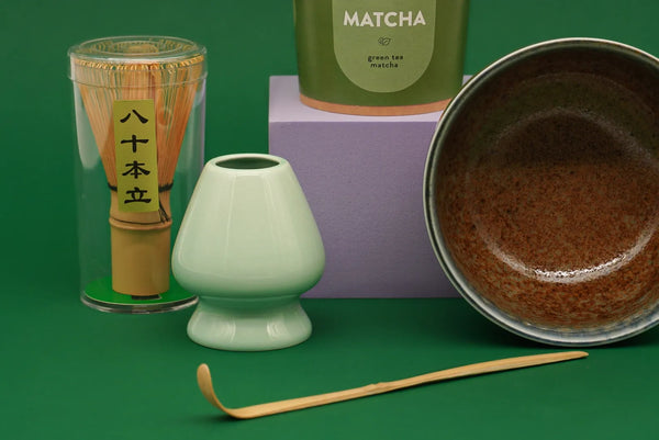 Matcha arbatos rinkinys (Tradicinė + Blue Rock dubuo)