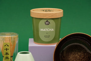 Matcha arbatos rinkinys (Tradicinė + Japan Brown dubuo)