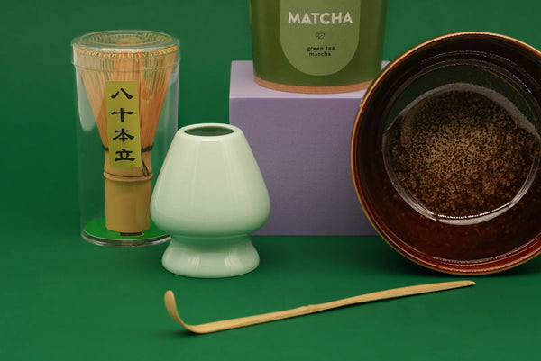 Matcha arbatos rinkinys (Tradicinė + Japan Brown dubuo)