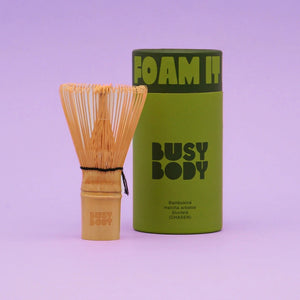 Matcha bambukinė šluotelė BUSY BODY