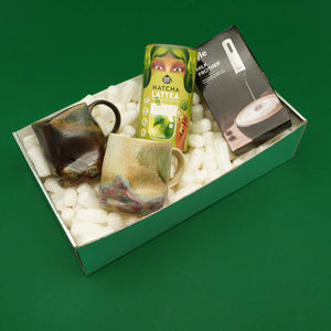 Matcha latte ir aksesuaru rinkinys