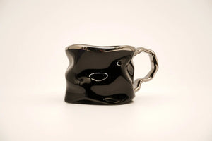 Puodelis BUSY BLACK MIRROR