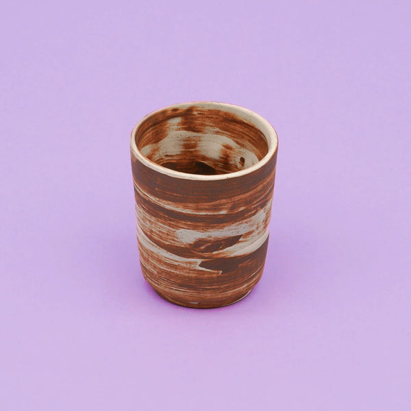 Rankų darbo puodelis EARTH TONE