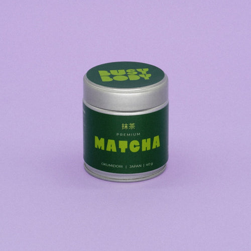 Premium matcha arbata Okumidori, 40 g skardinė