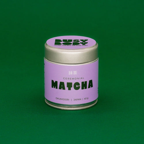 Ceremoninė matcha arbata Okumidori, 40 g skardinė
