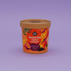 Mango Maracuja juodoji arbata 70 g su liofilizuotu mangu ir pasifloros aromatu